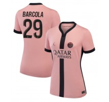 Paris Saint-Germain Bradley Barcola #29 Koszulka Trzecia damskie 2024-25 Krótki Rękaw